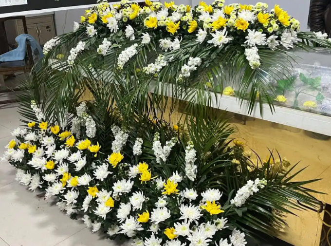 武汉菊花灵堂布置哪家好